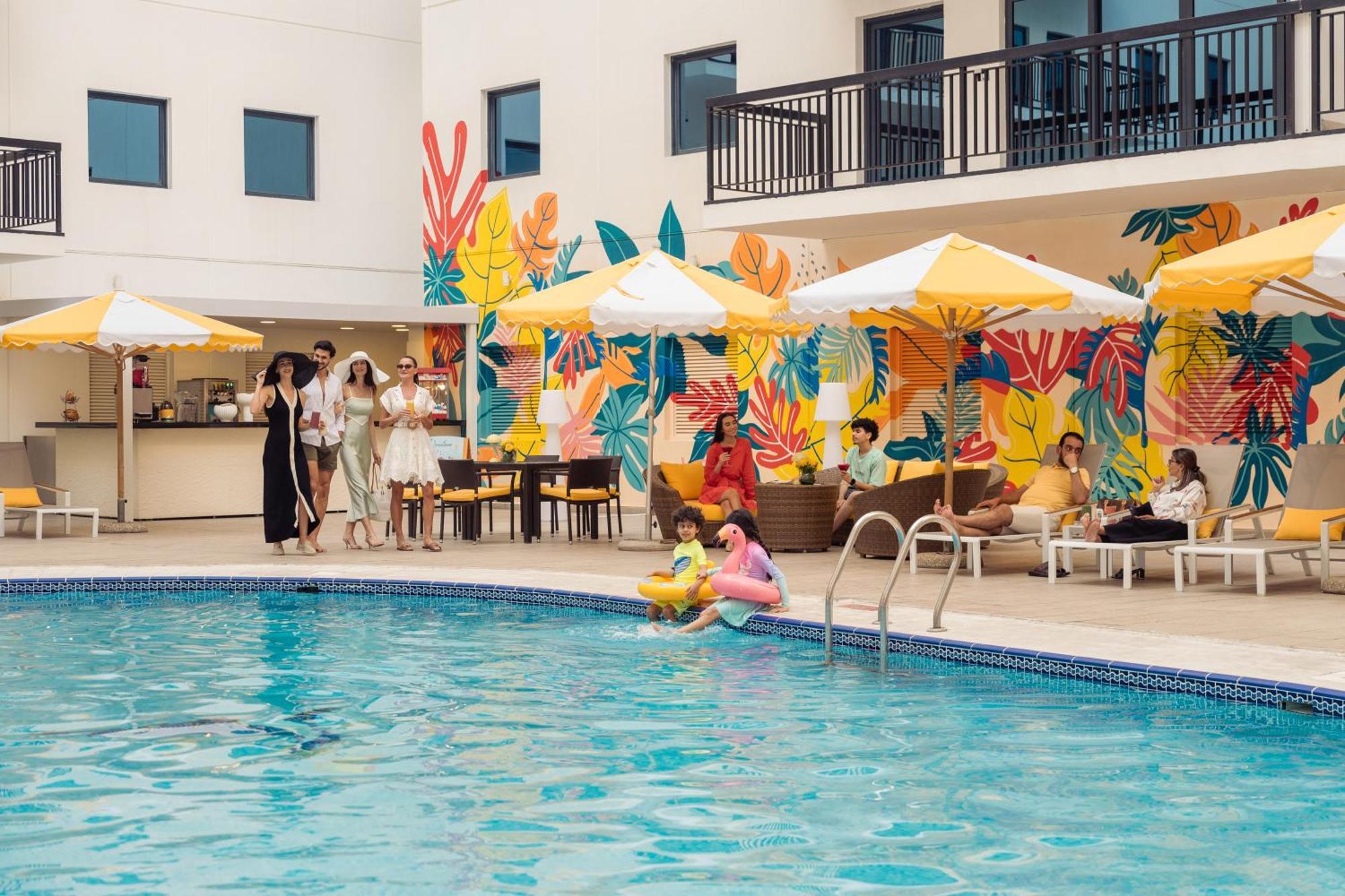 Golden Sands Suites Dubai Exterior foto
